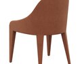 Restoration Hardware Alessia Fabric Dining Side Chair Modèle 3d