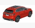 Volkswagen Tiguan R 2024 3D模型 顶视图