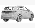Volkswagen Tiguan R 2024 3D 모델  seats