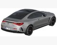Mercedes-Benz CLE53 AMG Coupe 3D-Modell Draufsicht