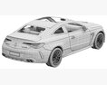Mercedes-Benz CLE53 AMG Coupe 3D модель seats