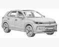 Volkswagen Tiguan 2024 3Dモデル seats
