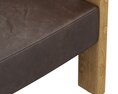 Restoration Hardware Lido Leather Chair Modèle 3d