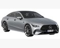 Mercedes-Benz AMG GT53 2023 3D模型 后视图