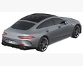 Mercedes-Benz AMG GT53 2023 3D模型 顶视图