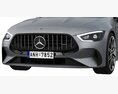Mercedes-Benz AMG GT53 2023 3d model clay render