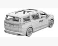Volvo EM90 3Dモデル