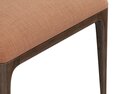 Restoration Hardware Lign Upholstered Fabric Dining Side Chair 3Dモデル