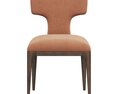 Restoration Hardware Lign Upholstered Fabric Dining Side Chair Modello 3D