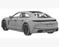 Porsche Panamera Turbo 2024 3D模型