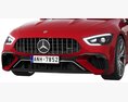 Mercedes-Benz AMG GT63 S E Performance 4-Door 2023 3Dモデル clay render