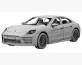 Porsche Panamera 2024 3D модель seats