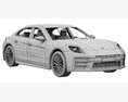 Porsche Panamera 2024 3D 모델 