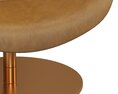 Restoration Hardware Boson Leather Swivel Chair Modelo 3D