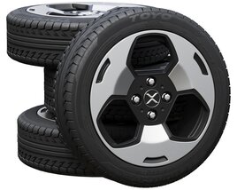 XEV Wheels 3D模型