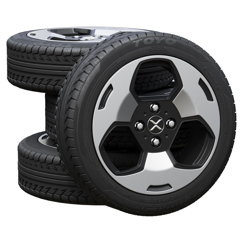 XEV Wheels 3Dモデル