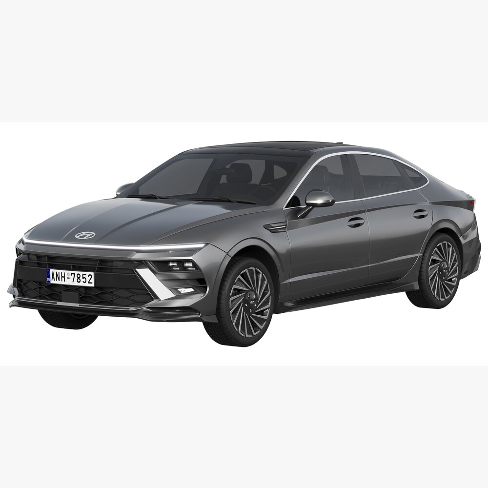 Hyundai Sonata 2024 3D模型