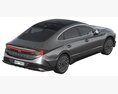 Hyundai Sonata 2024 3D-Modell Draufsicht