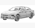 Hyundai Sonata 2024 3D-Modell