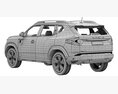 Dacia Duster 2024 3D модель