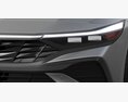 Hyundai Elantra 2024 3D-Modell Seitenansicht