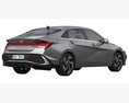 Hyundai Elantra 2024 3D модель