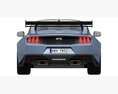 Ford Mustang GTD 2025 Modello 3D dashboard