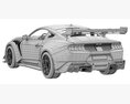 Ford Mustang GTD 2025 Modello 3D