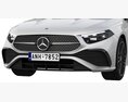 Mercedes-Benz A-Class Sedan AMG 2023 3d model clay render