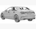 Mercedes-Benz A-Class Sedan AMG 2023 3D 모델 