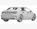 Mercedes-Benz A-Class Sedan AMG 2023 3D-Modell