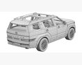 Hyundai Santa Fe 2024 3D模型