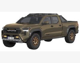 Toyota Tacoma Trailhunter 2024 3D-Modell