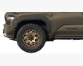Toyota Tacoma Trailhunter 2024 3D模型 正面图