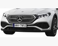 Mercedes-Benz E-class Estate All-Terrain 2024 3D模型 clay render