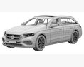 Mercedes-Benz E-class Estate All-Terrain 2024 3D модель seats