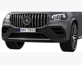 Mercedes-Benz GLS63 AMG 2024 3D 모델  clay render