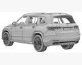 Mercedes-Benz GLS63 AMG 2024 3D 모델 