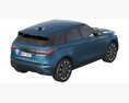 Land Rover Range Rover Evoque 2024 3D模型 顶视图