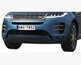 Land Rover Range Rover Evoque 2024 3d model clay render