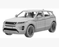 Land Rover Range Rover Evoque 2024 3D модель seats