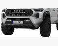 Toyota Tacoma TRD Pro 2024 3D 모델  clay render