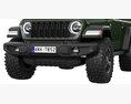 Jeep Wrangler Willys 2024 3D модель clay render