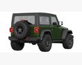 Jeep Wrangler Willys 2024 3D-Modell