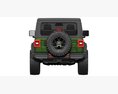 Jeep Wrangler Willys 2024 3D模型 dashboard