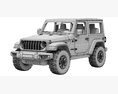 Jeep Wrangler Willys 2024 3Dモデル