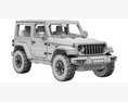 Jeep Wrangler Willys 2024 3d model