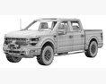 Ford F-150 Tremor 2024 3D 모델  seats