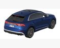Audi SQ8 2024 3D 모델  top view