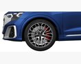 Audi SQ8 2024 3D-Modell Vorderansicht